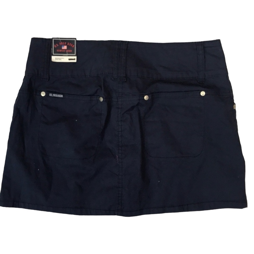 Polo Mini Skirt Navy